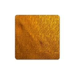 Golden 3 Square Magnet by impacteesstreetweargold