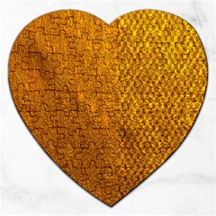 Golden 3 Jigsaw Puzzle (heart) by impacteesstreetweargold