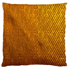 Golden 3 Standard Flano Cushion Case (one Side) by impacteesstreetweargold