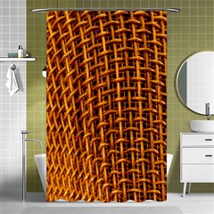 Golden 6 Shower Curtain 48  X 72  (small)  by impacteesstreetweargold