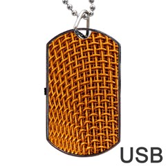 Golden 6 Dog Tag Usb Flash (one Side) by impacteesstreetweargold