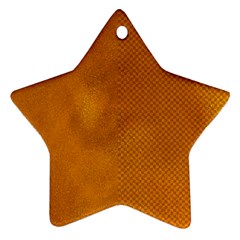 Golden Slumber Star Ornament (two Sides) by impacteesstreetweargold