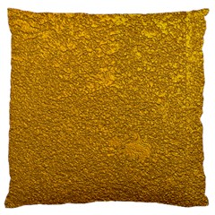 Golden Slumber 2 Large Cushion Case (one Side) by impacteesstreetweargold