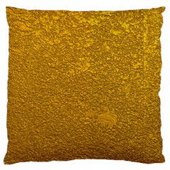 Golden Slumber 2 Large Flano Cushion Case (two Sides) by impacteesstreetweargold