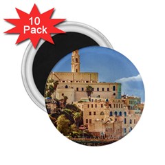 Old Jaffa Cityscape, Israel 2 25  Magnets (10 Pack)  by dflcprintsclothing