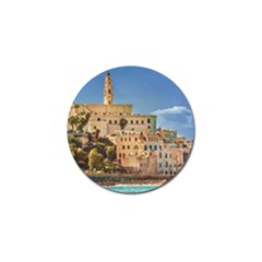 Old Jaffa Cityscape, Israel Golf Ball Marker (10 Pack) by dflcprintsclothing