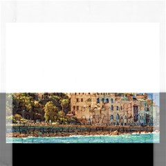 Old Jaffa Cityscape, Israel Rectangular Jigsaw Puzzl by dflcprintsclothing