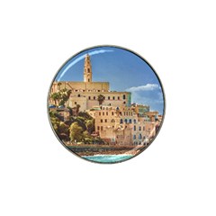 Old Jaffa Cityscape, Israel Hat Clip Ball Marker (4 Pack) by dflcprintsclothing