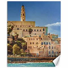 Old Jaffa Cityscape, Israel Canvas 16  X 20 