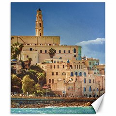 Old Jaffa Cityscape, Israel Canvas 20  X 24  by dflcprintsclothing