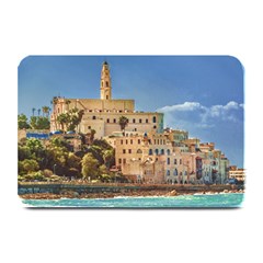 Old Jaffa Cityscape, Israel Plate Mats by dflcprintsclothing