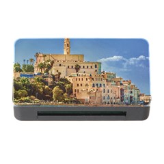 Old Jaffa Cityscape, Israel Memory Card Reader With Cf by dflcprintsclothing