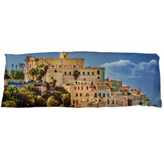 Old Jaffa Cityscape, Israel Body Pillow Case (dakimakura) by dflcprintsclothing