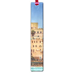 Old Jaffa Cityscape, Israel Large Book Marks by dflcprintsclothing