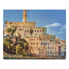 Old Jaffa Cityscape, Israel Double Sided Flano Blanket (large) 