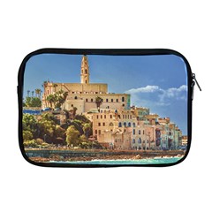 Old Jaffa Cityscape, Israel Apple Macbook Pro 17  Zipper Case by dflcprintsclothing