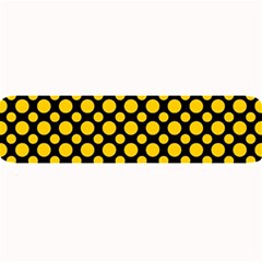 Dot Dots Dotted Yellow Large Bar Mats by impacteesstreetwearten