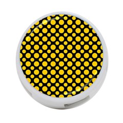 Dot Dots Dotted Yellow 4-port Usb Hub (two Sides) by impacteesstreetwearten