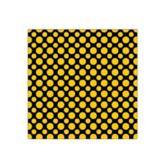 Dot Dots Dotted Yellow Satin Bandana Scarf by impacteesstreetwearten