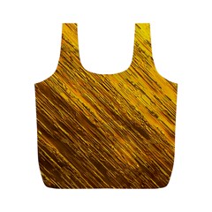 Golden Slumber 3 Full Print Recycle Bag (m) by impacteesstreetweargold