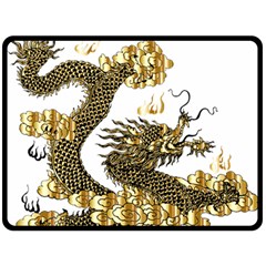 Dragon Animals Monster Fleece Blanket (Large) 