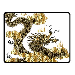 Dragon Animals Monster Double Sided Fleece Blanket (Small) 