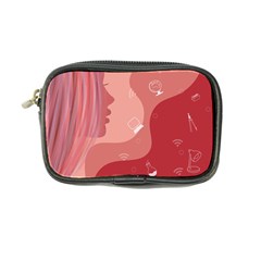 Online Woman Beauty Pink Coin Purse by Mariart