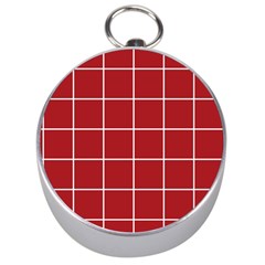 Red Plaid Silver Compasses by goljakoff