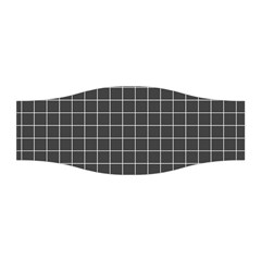 Gray Plaid Stretchable Headband by goljakoff