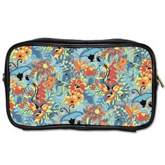 Butterfly And Flowers Toiletries Bag (one Side) by goljakoff