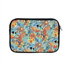 Butterfly And Flowers Apple Macbook Pro 15  Zipper Case by goljakoff