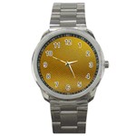 Golden 11 Sport Metal Watch Front