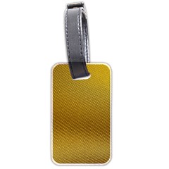 Golden 11 Luggage Tag (two Sides) by impacteesstreetweargold