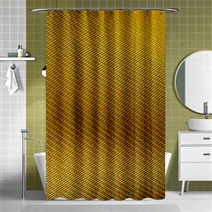 Golden 11 Shower Curtain 48  X 72  (small)  by impacteesstreetweargold