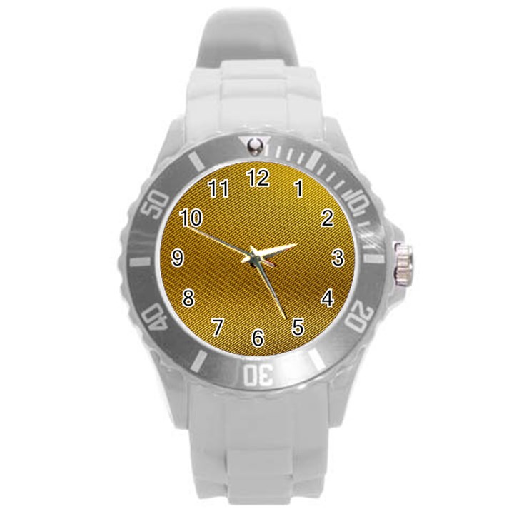 Golden 11 Round Plastic Sport Watch (L)