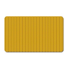 Knitted Pattern Magnet (rectangular) by goljakoff