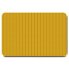 Knitted Pattern Large Doormat  by goljakoff