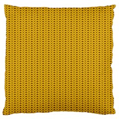 Knitted Pattern Large Cushion Case (one Side)