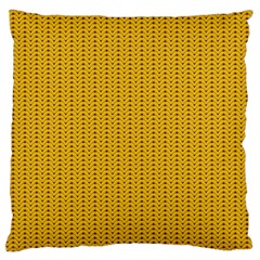 Knitted Pattern Standard Flano Cushion Case (two Sides) by goljakoff