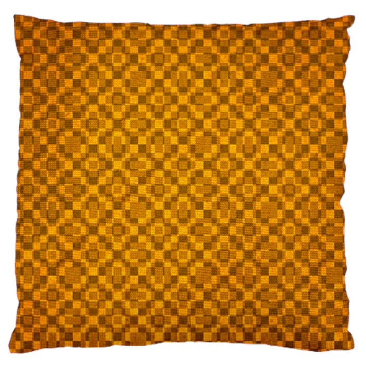 Golden 12 Large Flano Cushion Case (Two Sides)