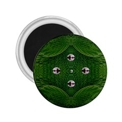 One Island In A Safe Environment Of Eternity Green 2 25  Magnets by pepitasart