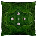 one Island in a safe environment of eternity green Standard Flano Cushion Case (Two Sides) Front