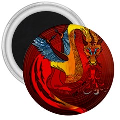 Dragon Metallizer 3  Magnets by HermanTelo