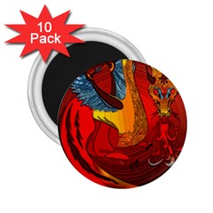 Dragon Metallizer 2 25  Magnets (10 Pack)  by HermanTelo