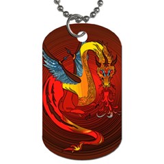 Dragon Metallizer Dog Tag (two Sides)