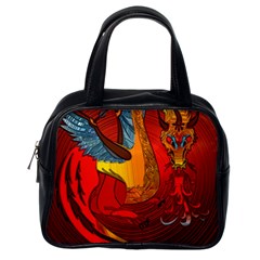 Dragon Metallizer Classic Handbag (one Side)