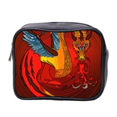 Dragon Metallizer Mini Toiletries Bag (two Sides)