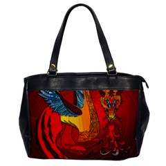 Dragon Metallizer Oversize Office Handbag by HermanTelo