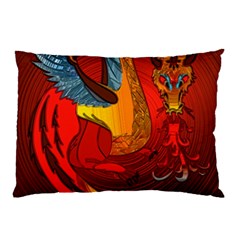 Dragon Metallizer Pillow Case (two Sides) by HermanTelo