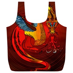 Dragon Metallizer Full Print Recycle Bag (xl) by HermanTelo